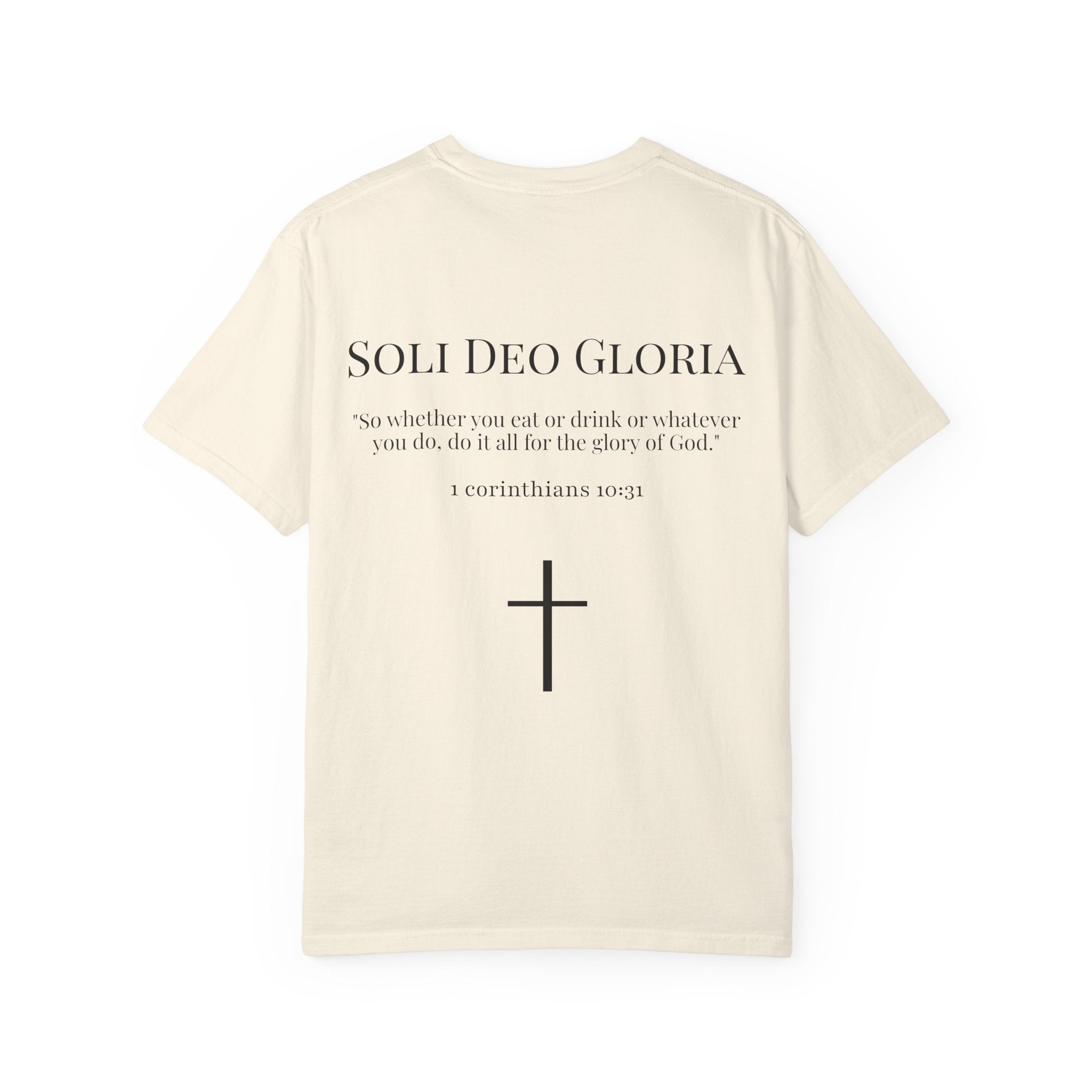 Glory Tee — "Soli Deo Gloria"
