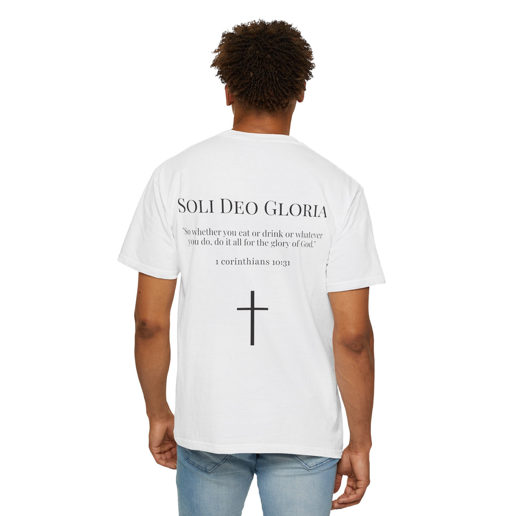 Glory Tee — "Soli Deo Gloria"