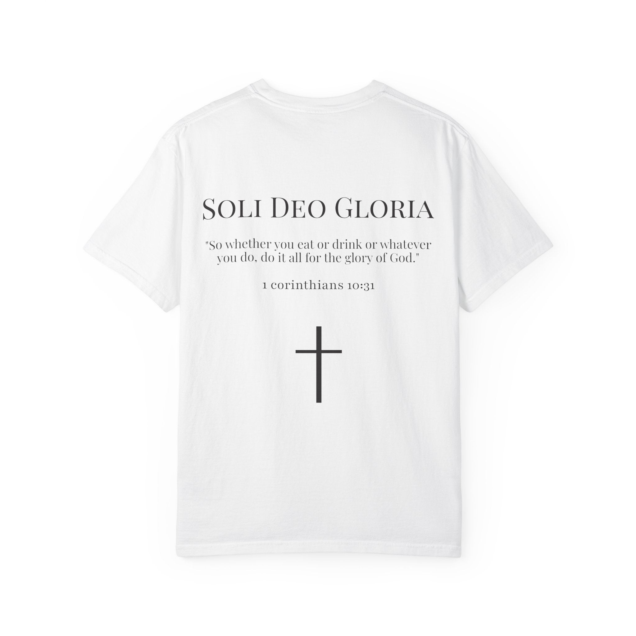 Glory Tee — "Soli Deo Gloria"